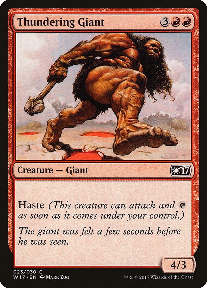 Image for Thundering Giant (23) - Magic: The Gathering