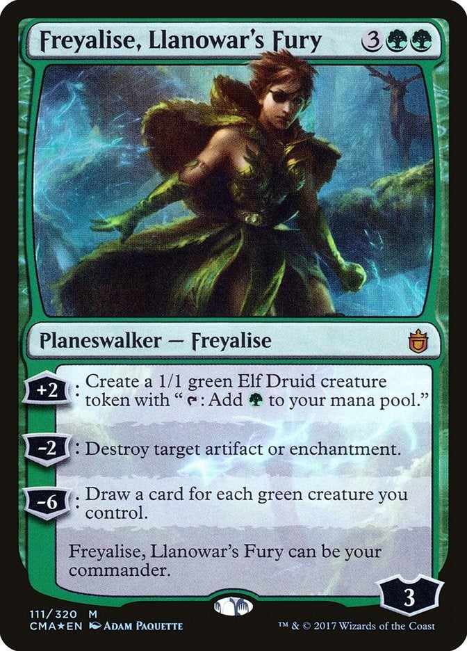 Image for Freyalise, Llanowar's Fury (111) - Magic: The Gathering