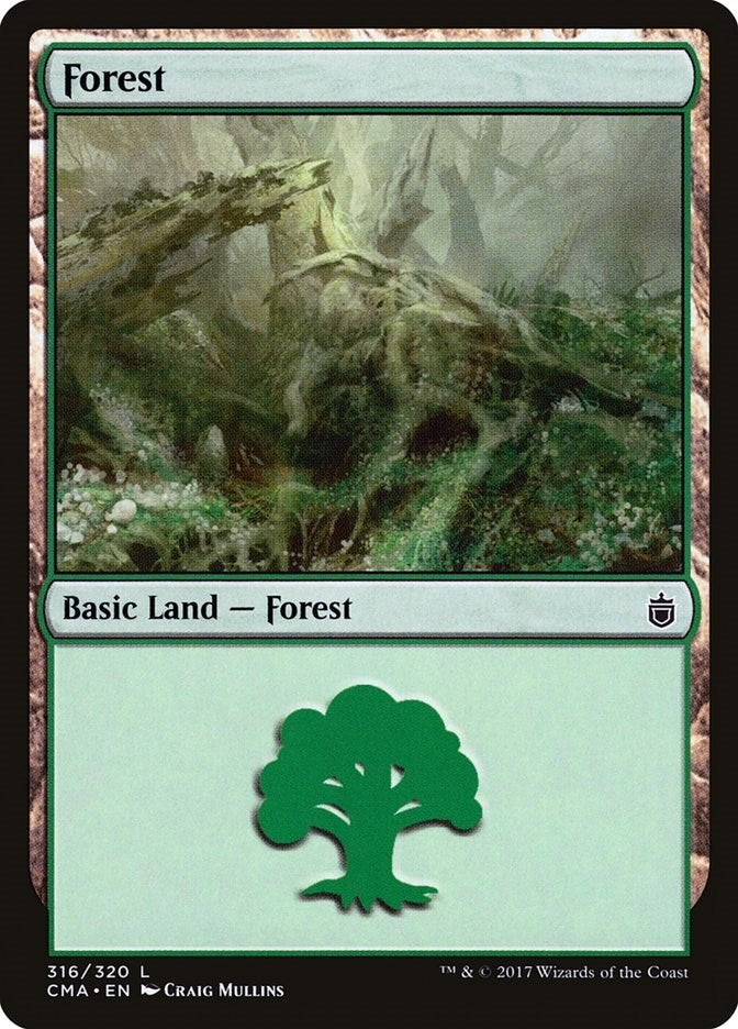 Image for Forest (316) (316) - Magic: The Gathering