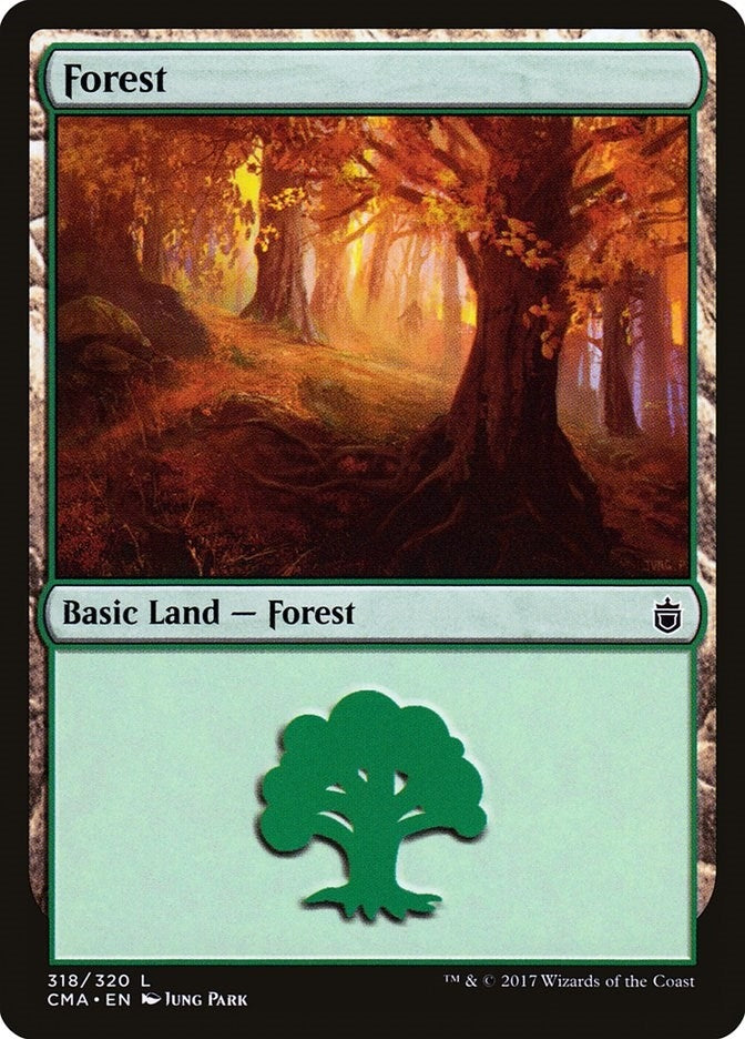 Image for Forest (318) (318) - Magic: The Gathering