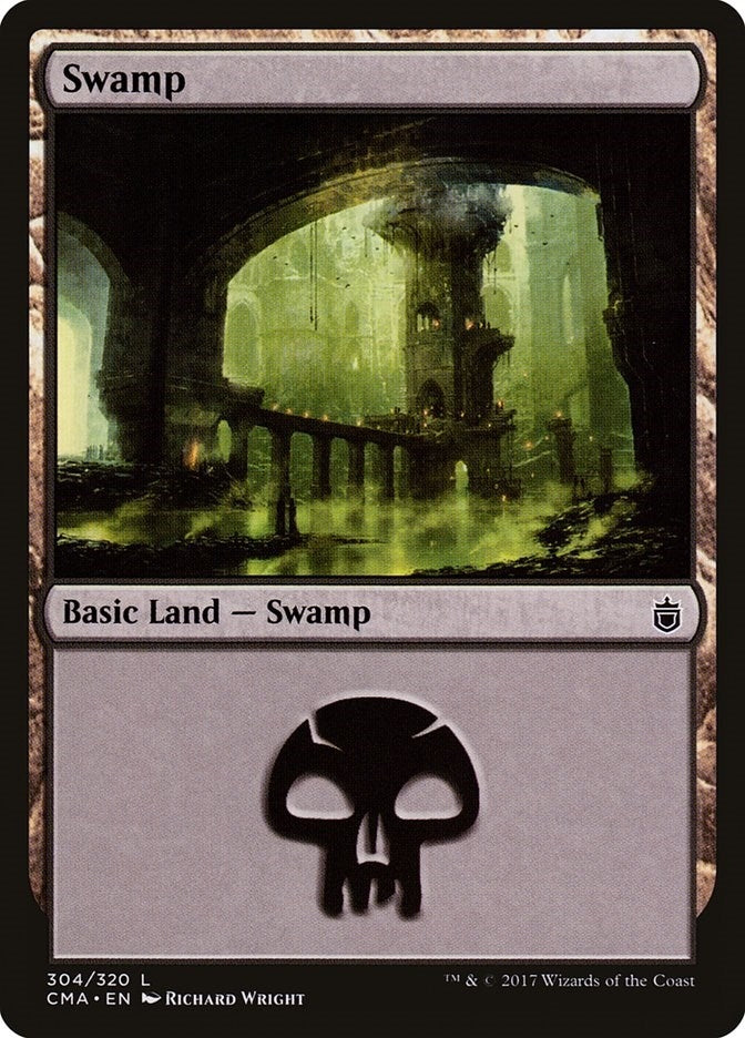 Image for Swamp (304) (304) - Magic: The Gathering