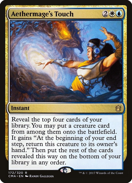 Image for Aethermage's Touch (172) (CMA) - Magic: The Gathering