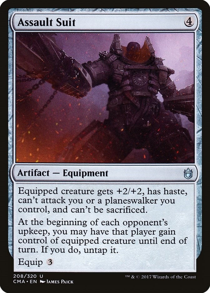 Image for Assault Suit (208) - Magic: The Gathering