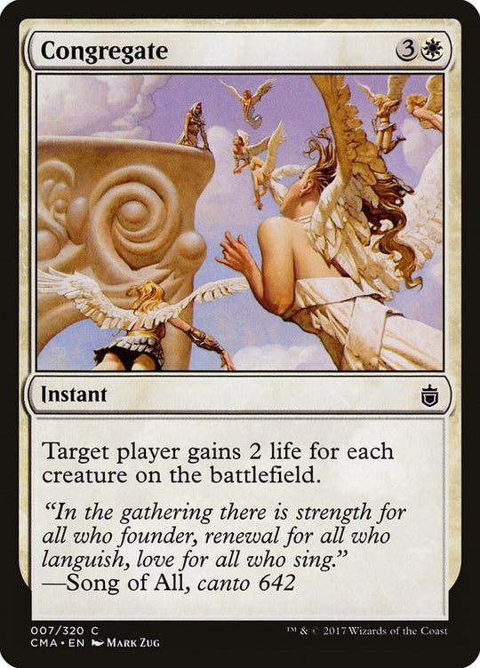 Image for Congregate (7) (CMA) - Magic: The Gathering