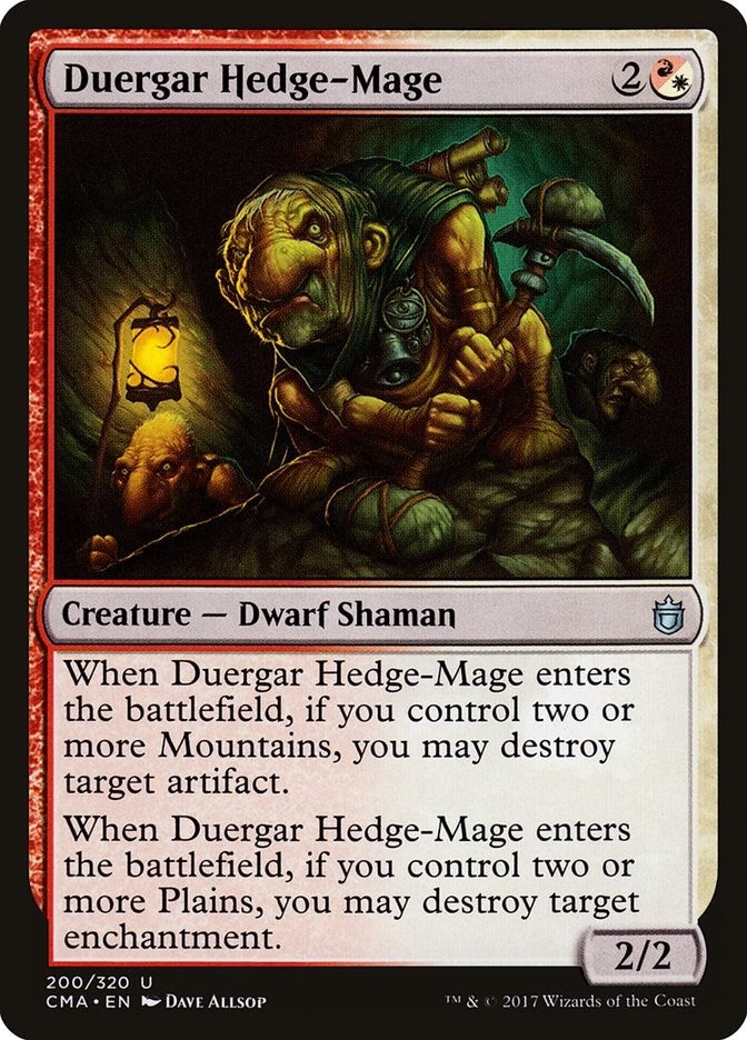 Image for Duergar Hedge-Mage (200) - Magic: The Gathering