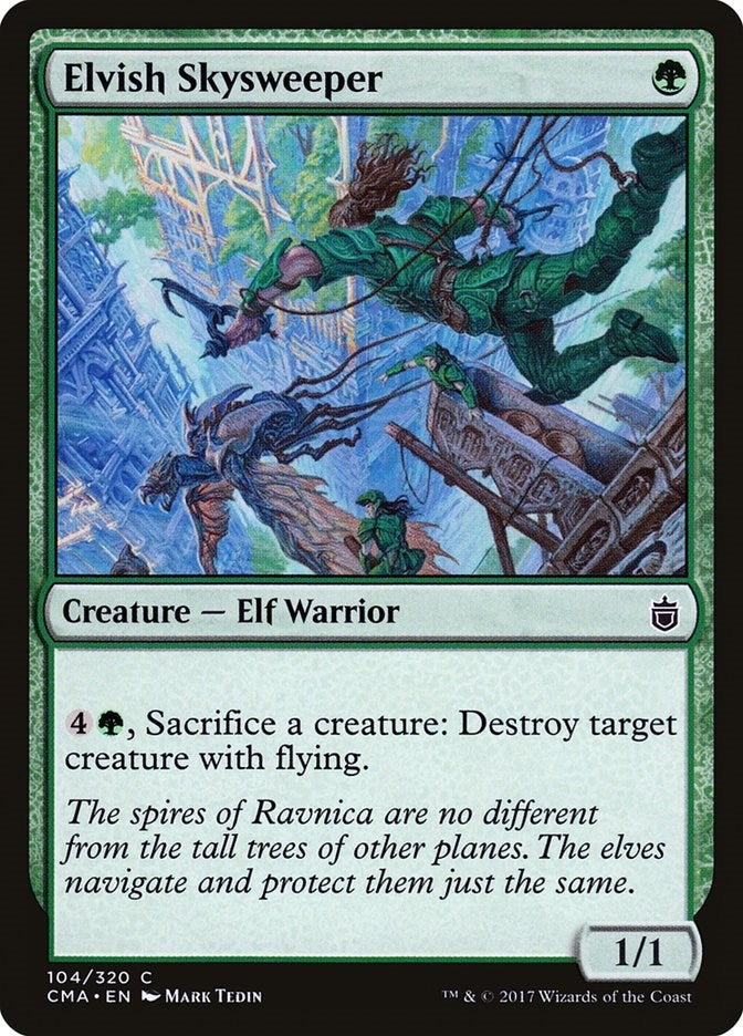 Image for Elvish Skysweeper (104) - Magic: The Gathering