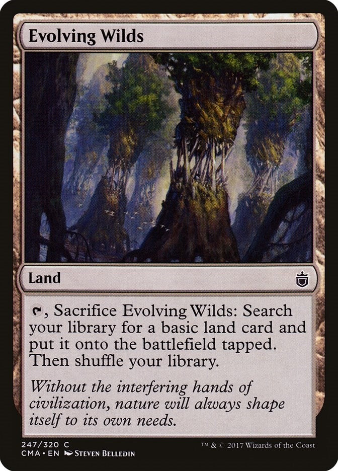 Image for Evolving Wilds (247) - Magic: The Gathering