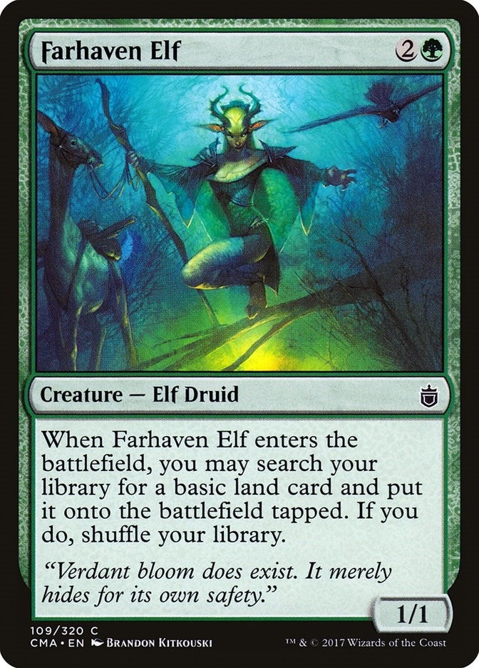 Image for Farhaven Elf (109) - Magic: The Gathering