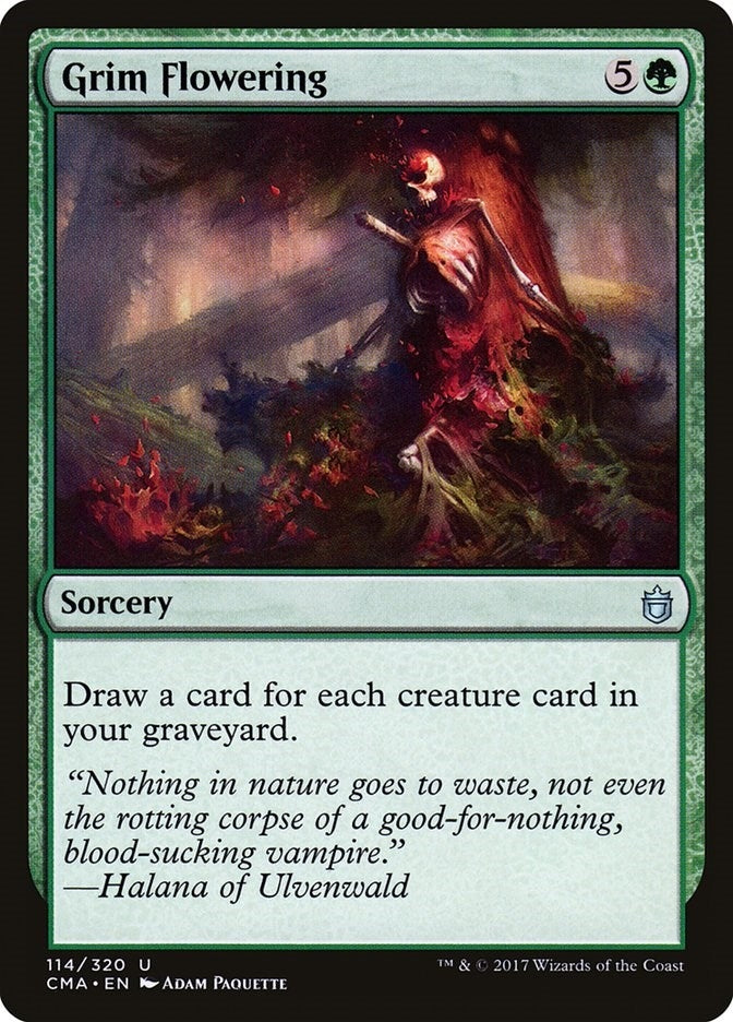 Image for Grim Flowering (114) - Magic: The Gathering