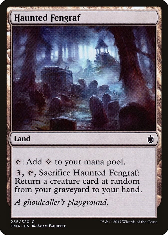 Image for Haunted Fengraf (255) - Magic: The Gathering