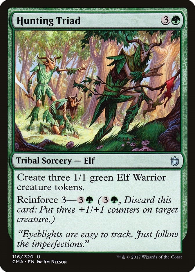 Image for Hunting Triad (116) - Magic: The Gathering
