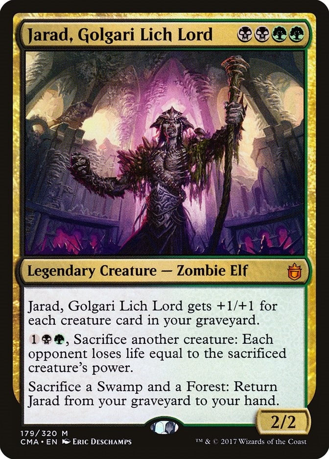 Image for Jarad, Golgari Lich Lord (179) - Magic: The Gathering