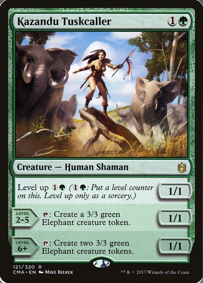 Image for Kazandu Tuskcaller (121) - Magic: The Gathering