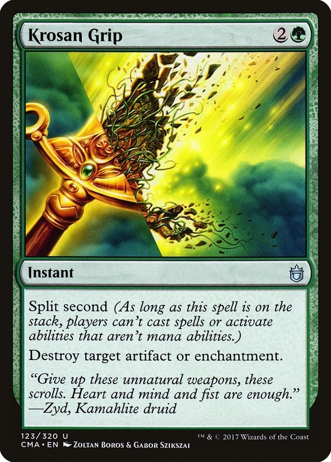 Image for Krosan Grip (123) - Magic: The Gathering