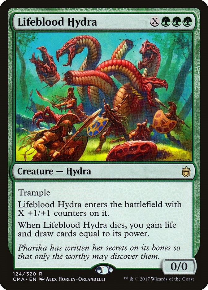 Image for Lifeblood Hydra (124) - Magic: The Gathering