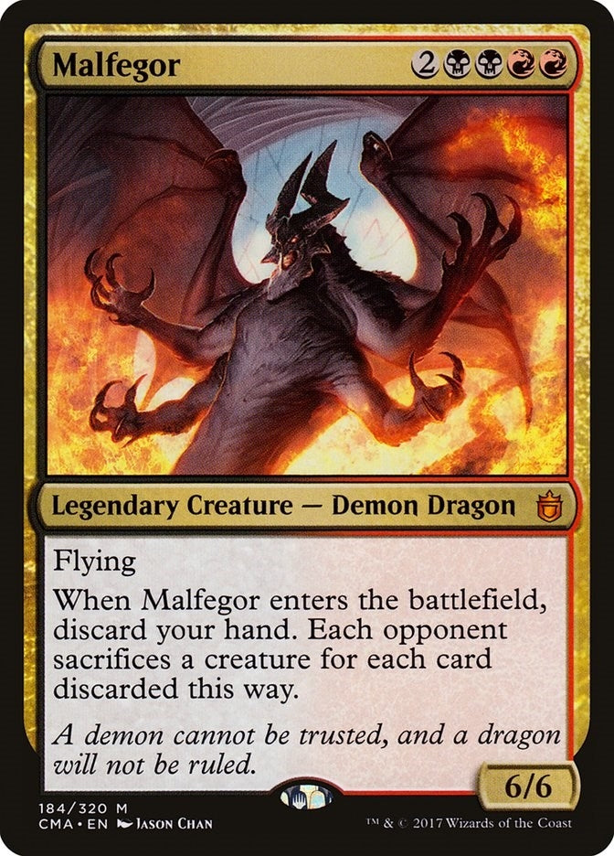 Image for Malfegor (184) - Magic: The Gathering