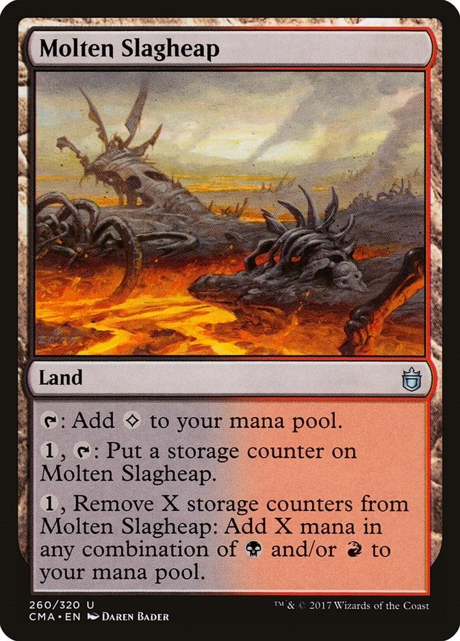 Image for Molten Slagheap (260) - Magic: The Gathering