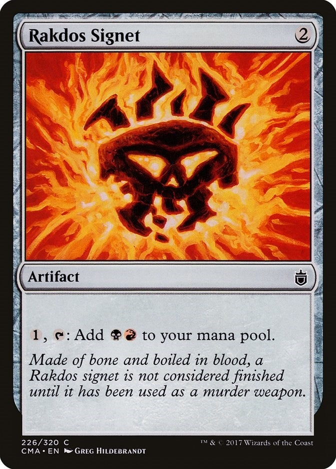 Image for Rakdos Signet (226) - Magic: The Gathering