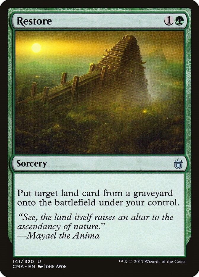 Image for Restore (141) - Magic: The Gathering