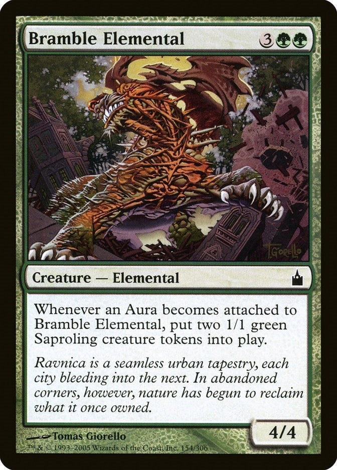 Image for Bramble Elemental (154) - Magic: The Gathering