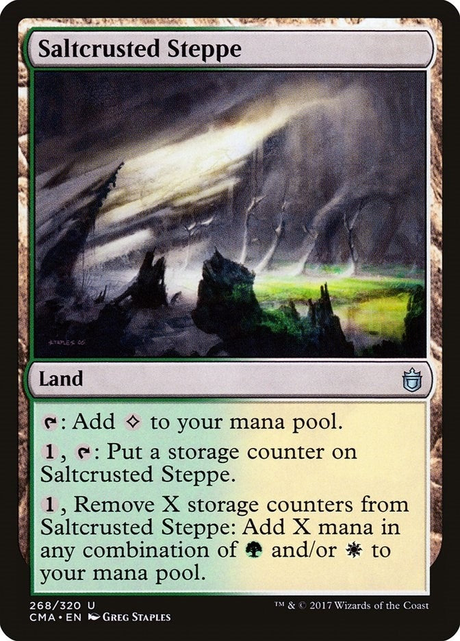 Image for Saltcrusted Steppe (268) - Magic: The Gathering
