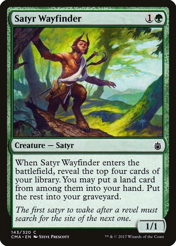 Image for Satyr Wayfinder (143) - Magic: The Gathering