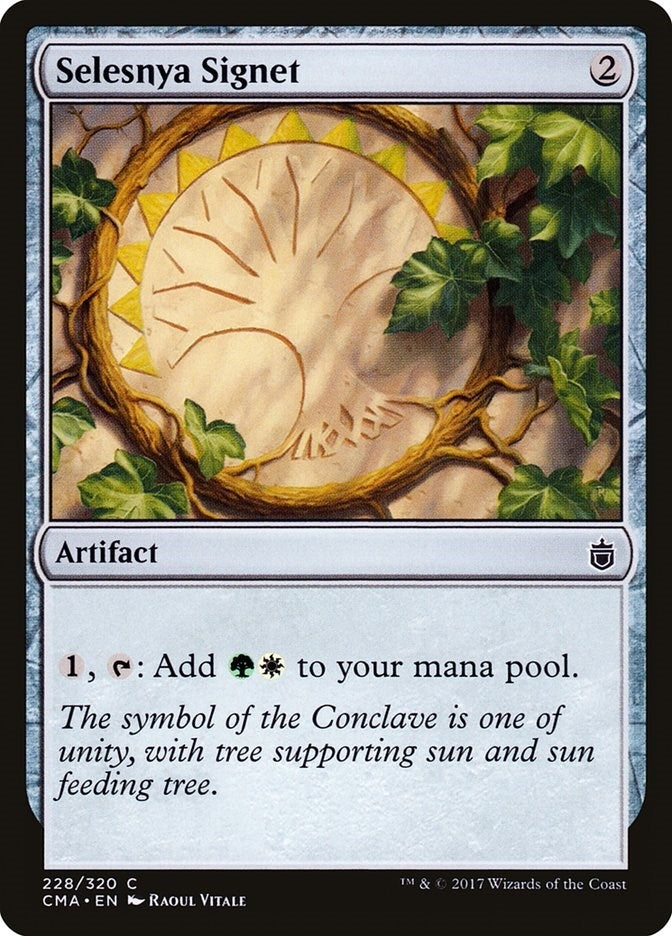 Image for Selesnya Signet (228) - Magic: The Gathering