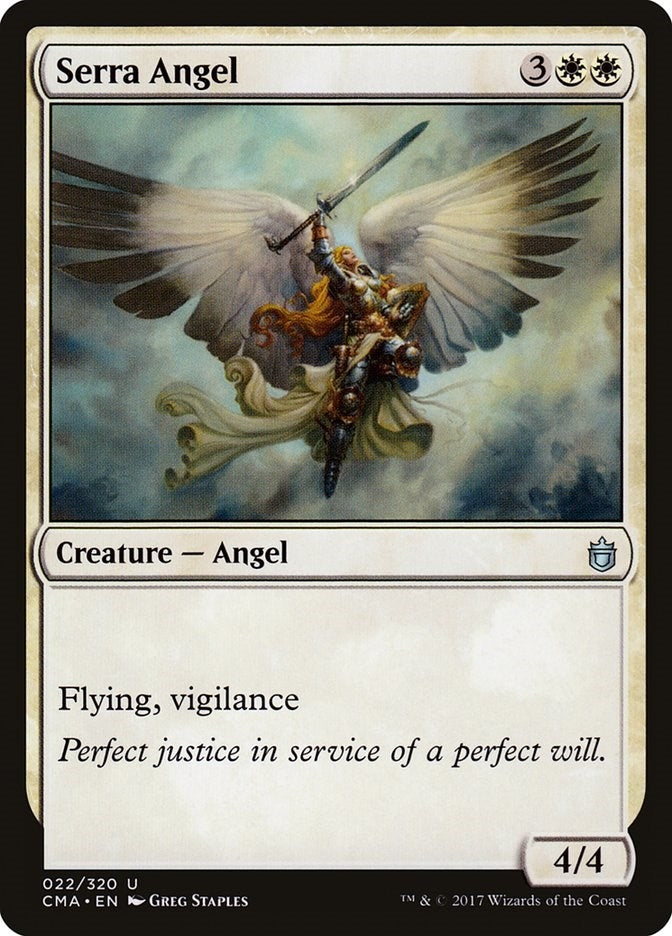 Image for Serra Angel (22) - Magic: The Gathering