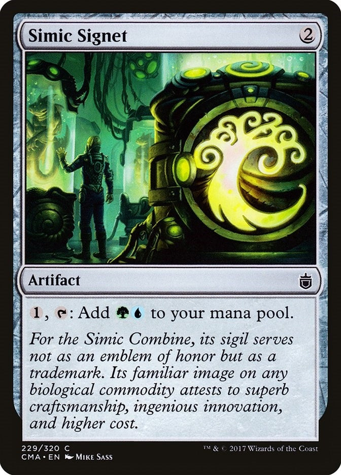 Image for Simic Signet (229) - Magic: The Gathering