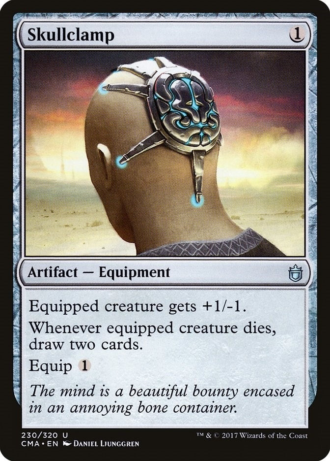 Image for Skullclamp (230) - Magic: The Gathering