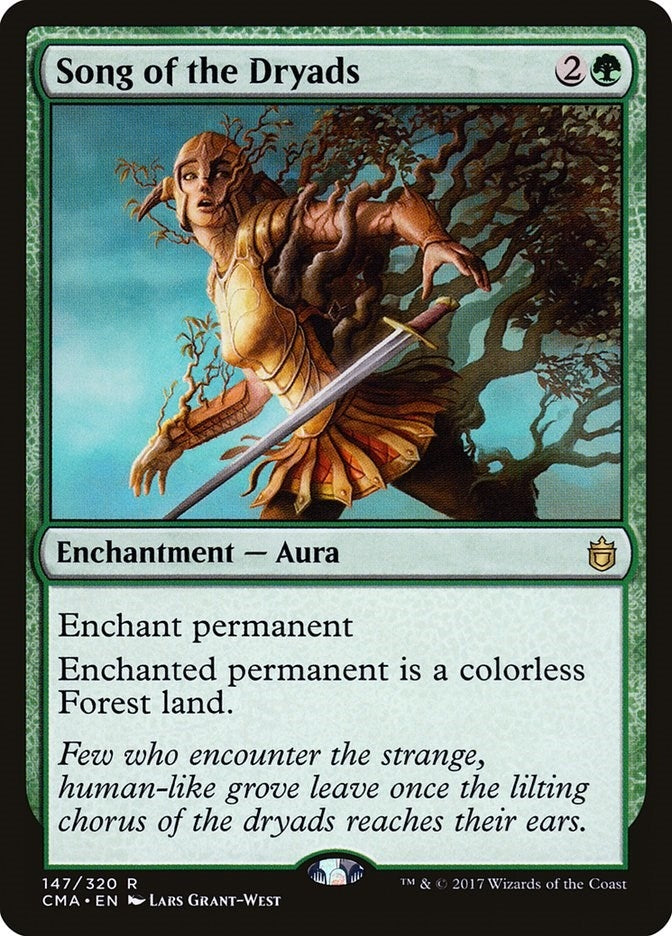 Image for Song of the Dryads (147) (CMA) - Magic: The Gathering