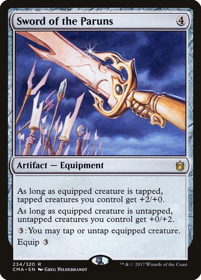 Image for Sword of the Paruns (234) (CMA) - Magic: The Gathering