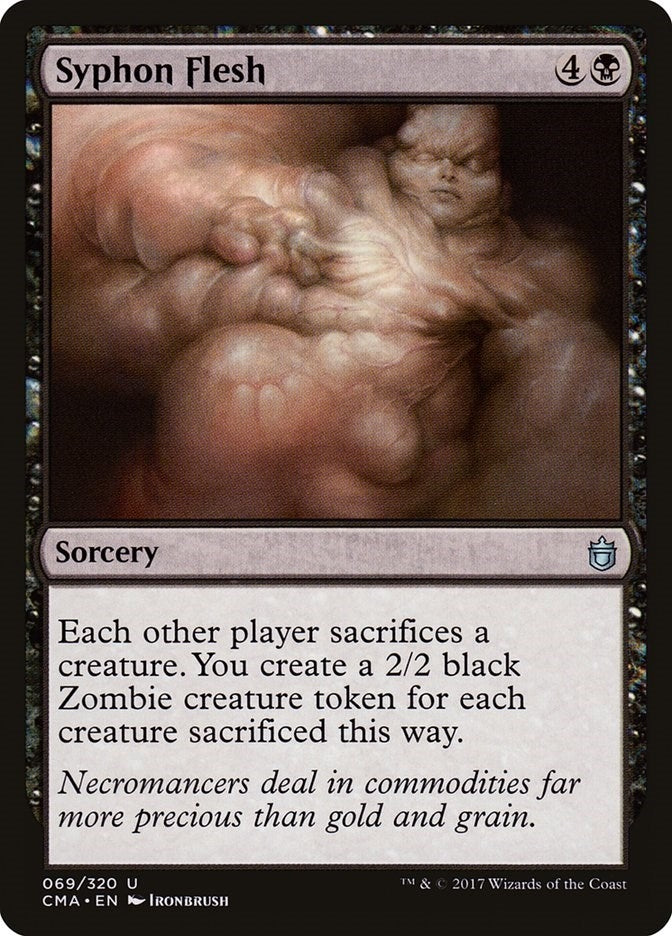 Image for Syphon Flesh (69) (CMA) - Magic: The Gathering