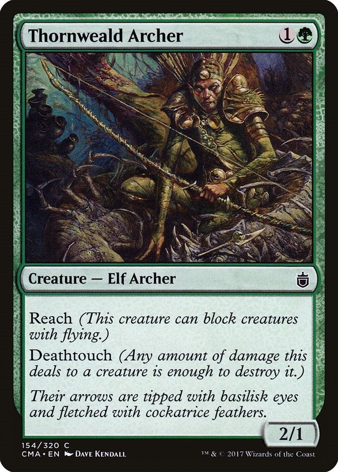Image for Thornweald Archer (154) (CMA) - Magic: The Gathering