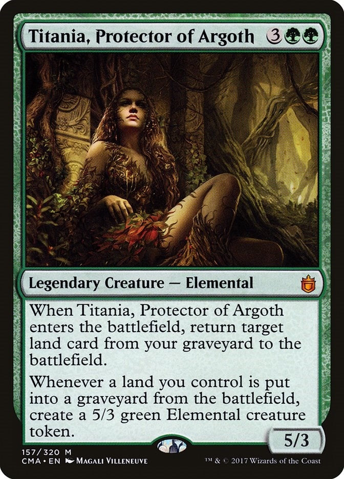 Image for Titania, Protector of Argoth (157) - Magic: The Gathering