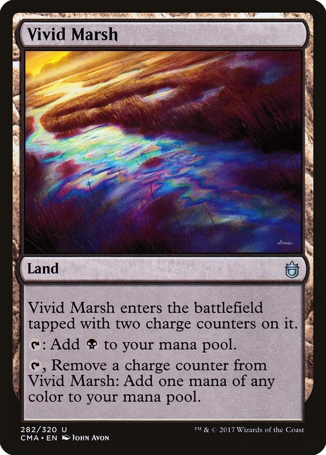 Image for Vivid Marsh (282) - Magic: The Gathering