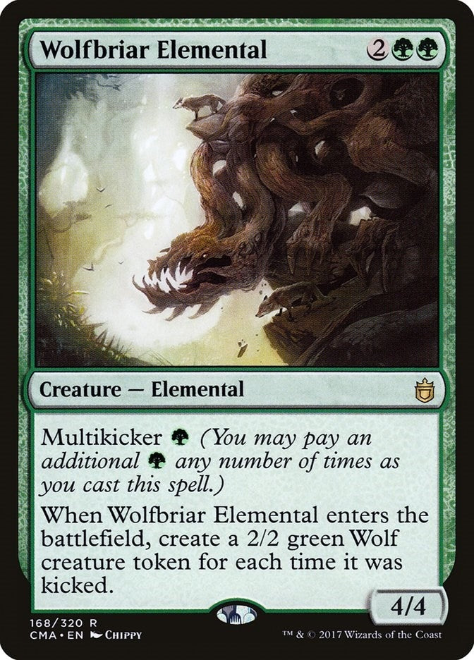 Image for Wolfbriar Elemental (168) - Magic: The Gathering