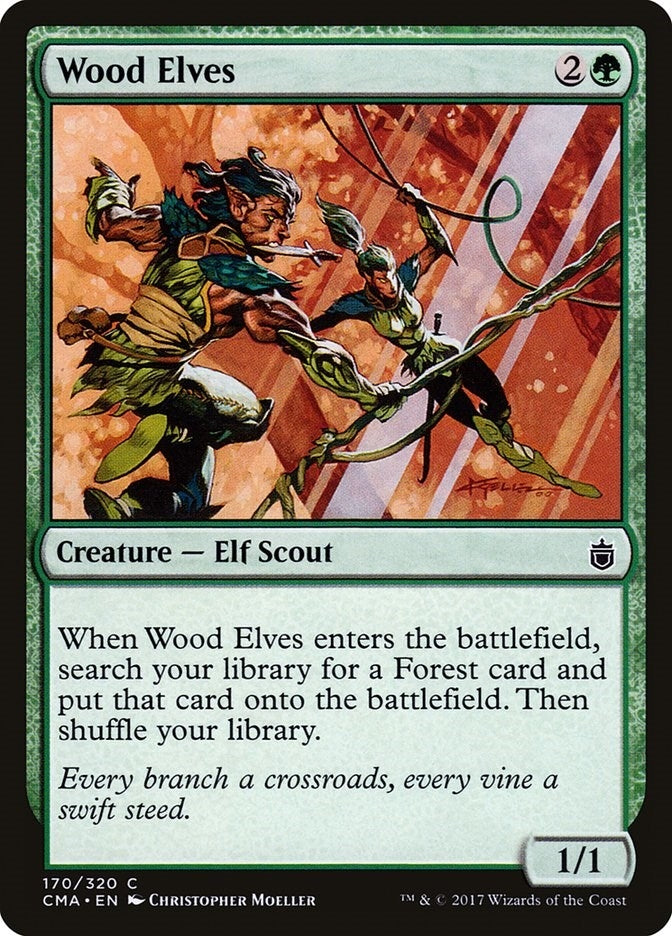 Image for Wood Elves (170) - Magic: The Gathering