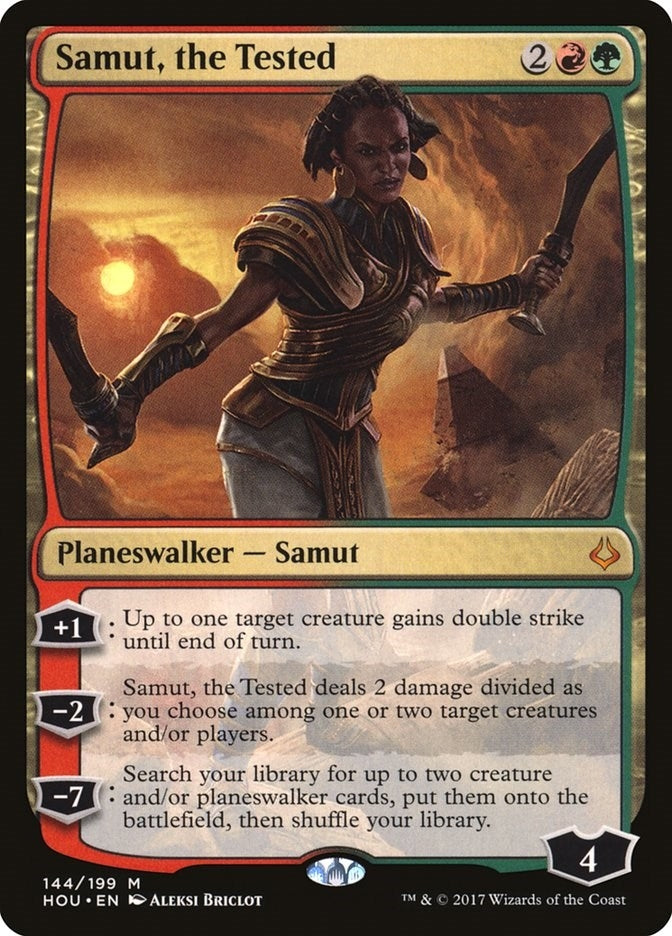 Image for Samut, the Tested (144) (HOU) - Magic: The Gathering