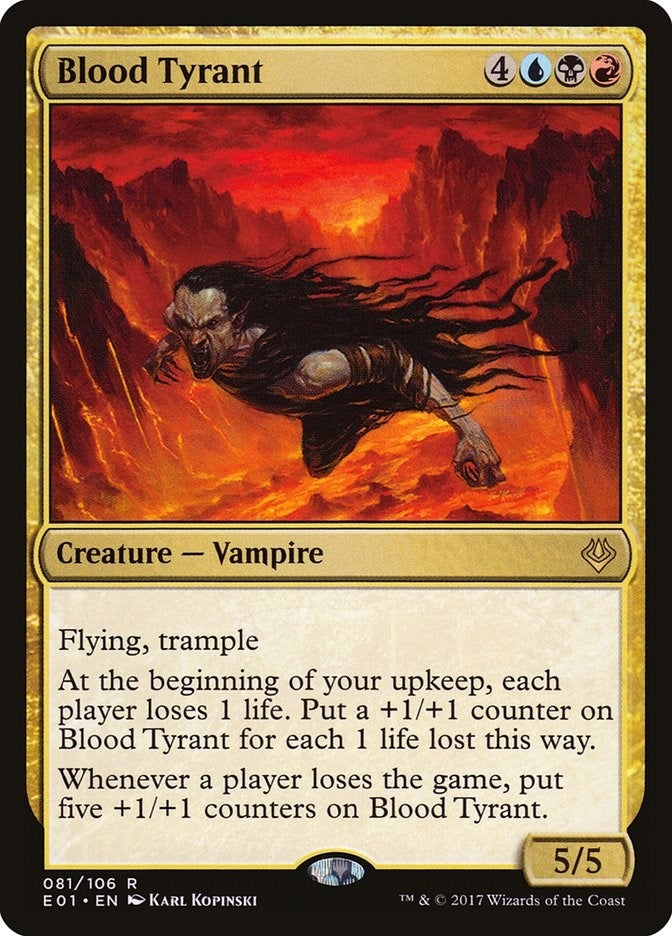 Image for Blood Tyrant (81) - Magic: The Gathering