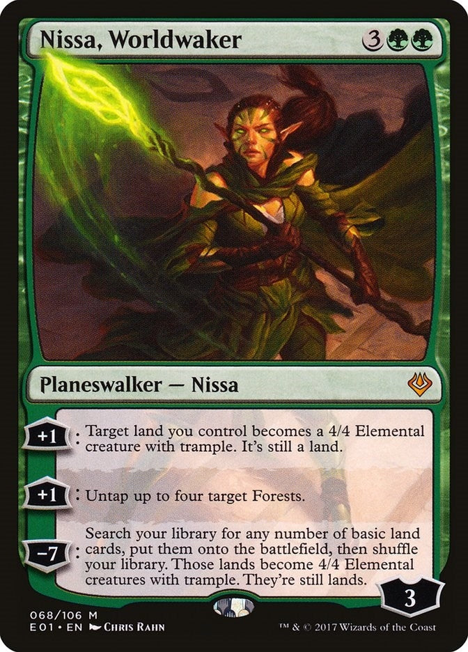 Image for Nissa, Worldwaker (68) (AC2) - Magic: The Gathering