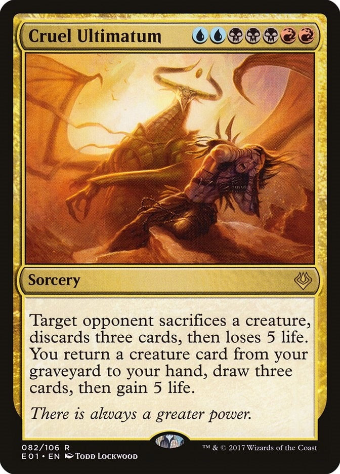 Image for Cruel Ultimatum (82) (AC2) - Magic: The Gathering