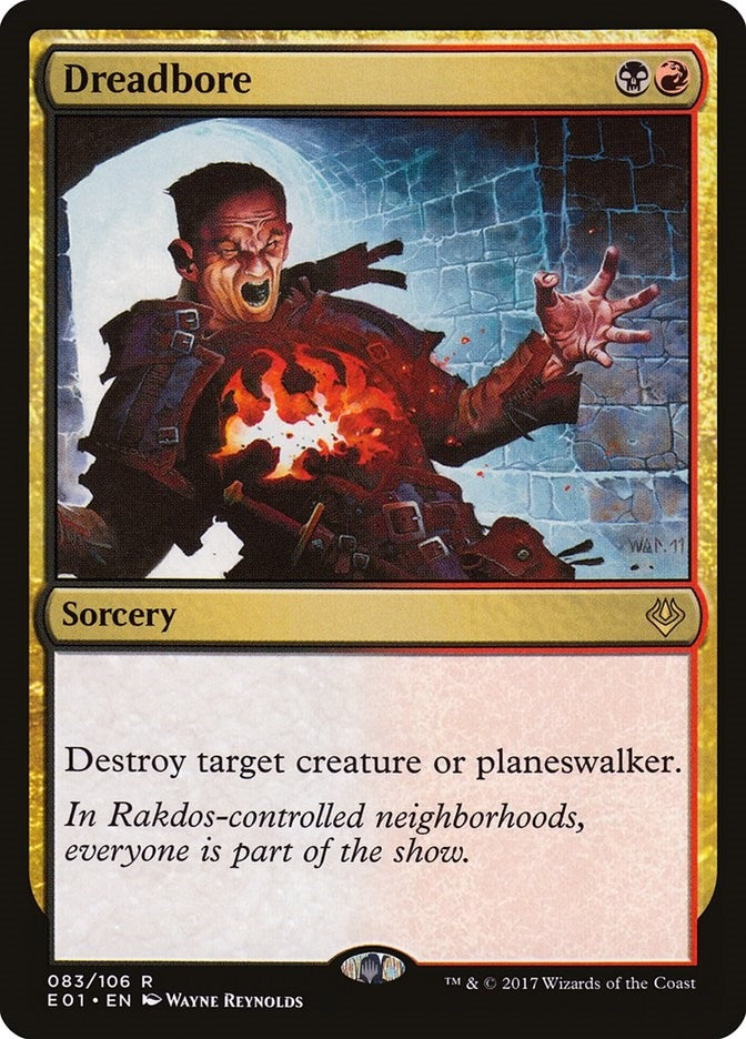 Image for Dreadbore (83) - Magic: The Gathering