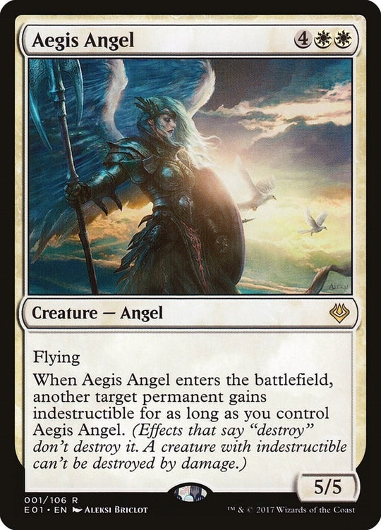 Image for Aegis Angel (1) (AC2) - Magic: The Gathering