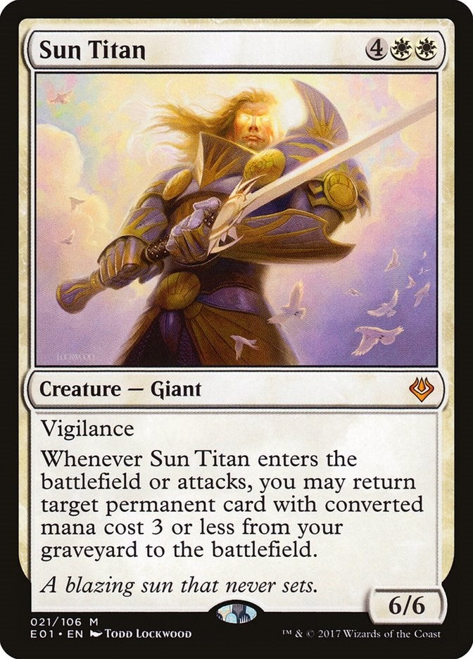 Image for Sun Titan (21) - Magic: The Gathering