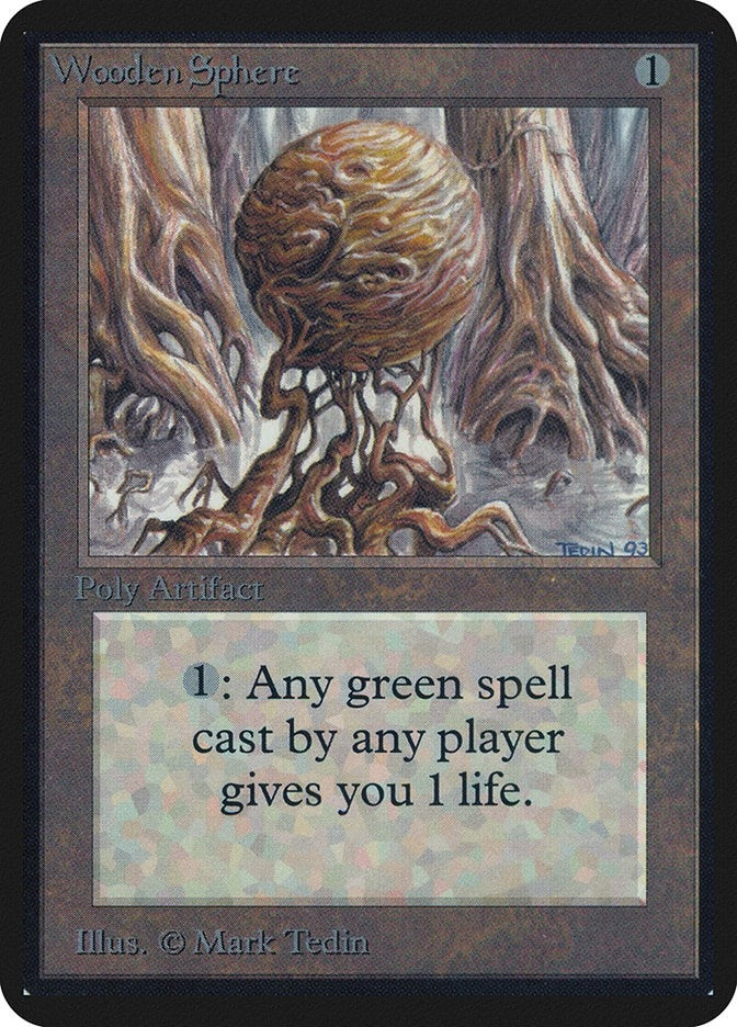 Image for Wooden Sphere - Magic: The Gathering