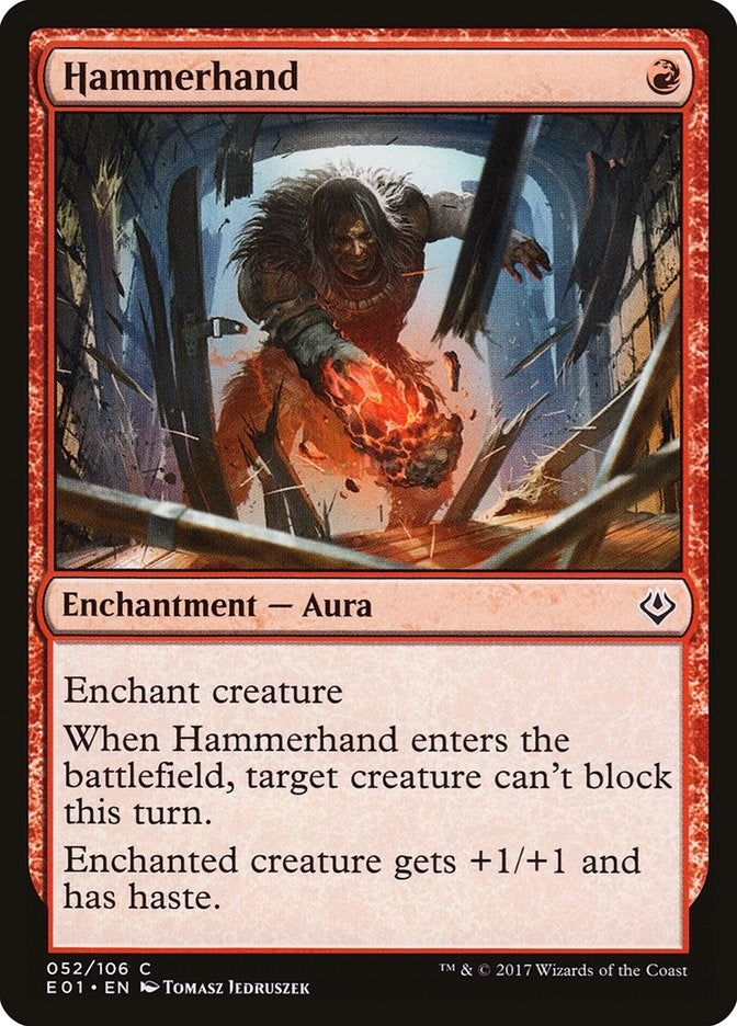 Image for Hammerhand (52) - Magic: The Gathering