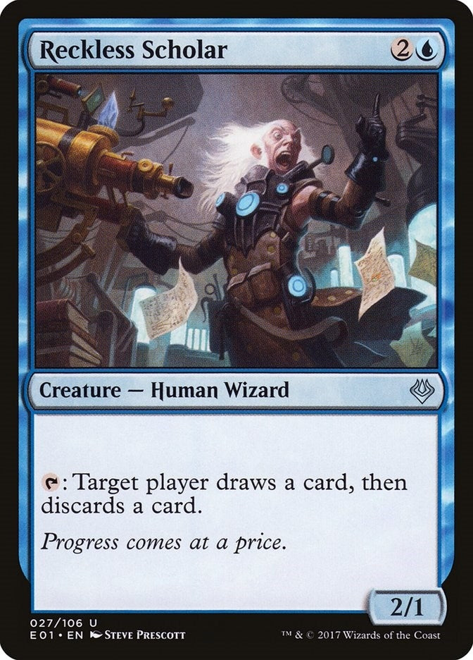 Image for Reckless Scholar (27) (AC2) - Magic: The Gathering