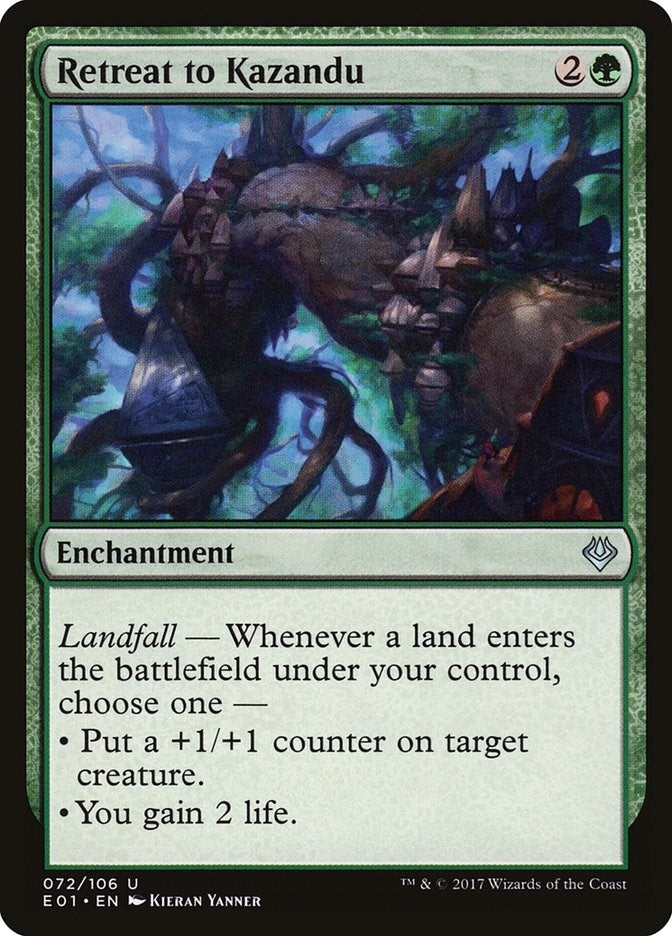 Image for Retreat to Kazandu (72) (AC2) - Magic: The Gathering