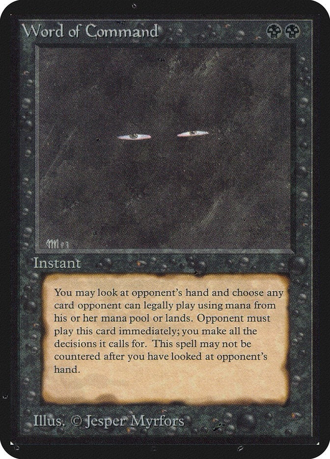Image for Word of Command - Magic: The Gathering